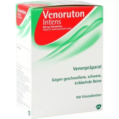 VENORUTON intens filmomhulde tabletten, 100 stuks VENORUTON intens filmomhulde tabletten, 100 stuks