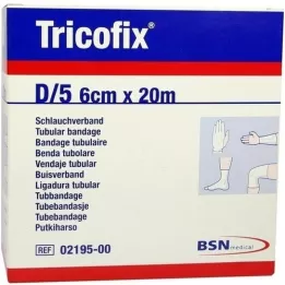 TRICOFIX Buisverband maat D 6 cmx20 m, 1 stuk