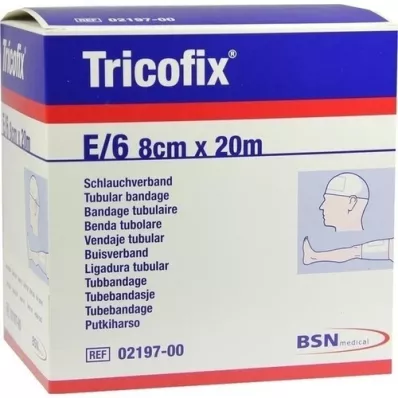 TRICOFIX Buisverband maat E 8 cmx20 m, 1 stuk TRICOFIX Buisverband maat E 8 cmx20 m, 1 stuk