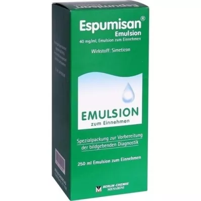 ESPUMISAN Emulsie voor beeldvormende diagnostiek, 250 ml