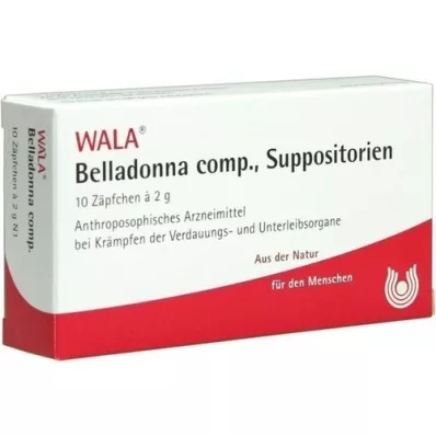 BELLADONNA COMP.Zetpillen, 10X2 g BELLADONNA COMP.Zetpillen, 10X2 g