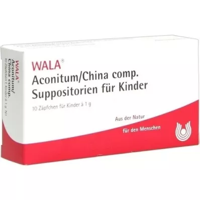 ACONITUM/CHINA comp.Kinderzetpillen, 10X1 st ACONITUM/CHINA comp.Kinderzetpillen, 10X1 st