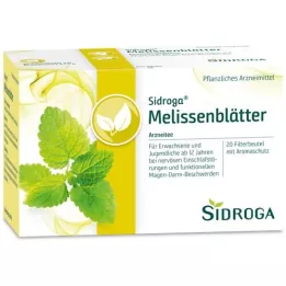 SIDROGA Melissa-theefilterzakjes, 20X1,5 g