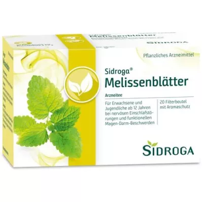 SIDROGA Melissa-theefilterzakjes, 20X1,5 g