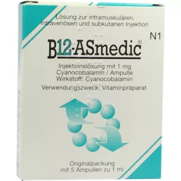 B12 ASMEDIC ampullen, 5X1 ml