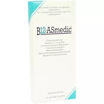 B12 ASMEDIC ampullen, 10X1 ml