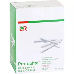 PRO-OPHTA Steriele oogwattenstaafjes, 400 stuks