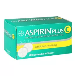 ASPIRIN plus C bruistabletten, 20 stuks
