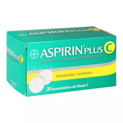 ASPIRIN plus C bruistabletten, 20 stuks ASPIRIN plus C bruistabletten, 20 stuks