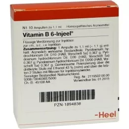 VITAMIN B6 INJEEL Ampullen, 10 stuks