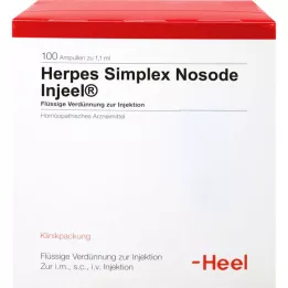 HERPES SIMPLEX Nosode Injeel ampullen, 100 stuks