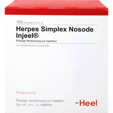 HERPES SIMPLEX Nosode Injeel ampullen, 100 stuks HERPES SIMPLEX Nosode Injeel ampullen, 100 stuks