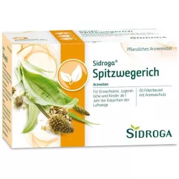 SIDROGA Filterzakjes voor duizendweegbree-thee, 20X1,4 g