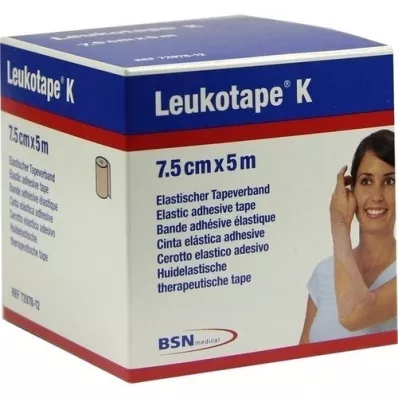 LEUKOTAPE K 7,5 cm huidskleur, 1 stuk LEUKOTAPE K 7,5 cm huidskleur, 1 stuk