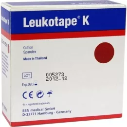 LEUKOTAPE K 2,5 cm rood, 1 st