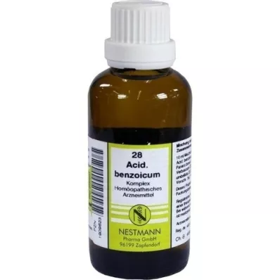 ACIDUM BENZOICUM KOMPLEX Nr.28 Verdunning, 50 ml