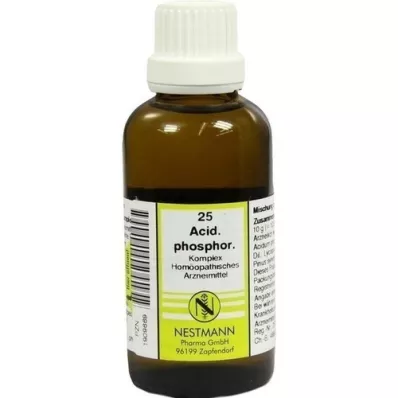 ACIDUM PHOSPHORICUM KOMPLEX Nr.25 Verdunning, 50 ml ACIDUM PHOSPHORICUM KOMPLEX Nr.25 Verdunning, 50 ml