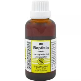 BAPTISIA KOMPLEX Nr.80 Verdunning, 50 ml
