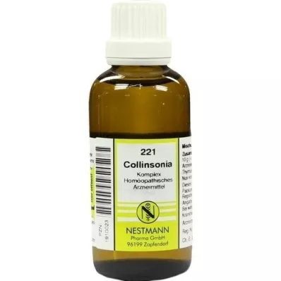 COLLINSONIA KOMPLEX Nr.221 Verdunning, 50 ml COLLINSONIA KOMPLEX Nr.221 Verdunning, 50 ml