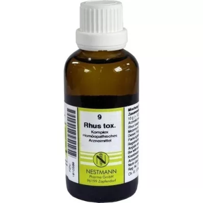 RHUS TOX Complex nr. 9 verdunning, 50 ml RHUS TOX Complex nr. 9 verdunning, 50 ml