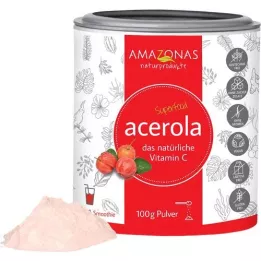 ACEROLA 100% natuurlijk vitamine C-poeder, 100 g