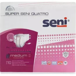 SUPER SENI Quatro incontinentiebroekjes maat 2 M, 10 stuks