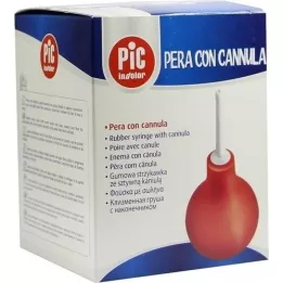 KLISTIERSPRITZE 140 ml peervormig, 1 st