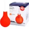 KLISTIERSPRITZE 140 ml peervormig, 1 st