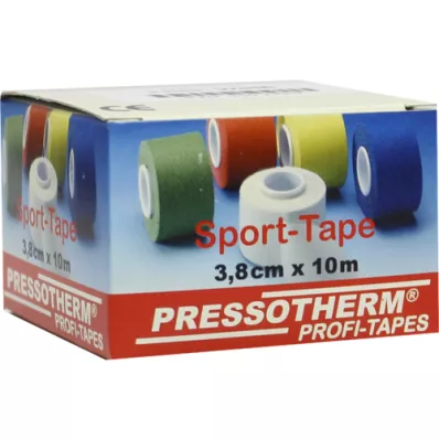 PRESSOTHERM Sporttape 3,8 cmx10 m wit, 1 stuk