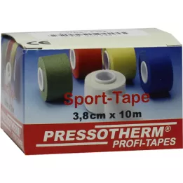 PRESSOTHERM Sporttape 3,8 cmx10 m rood, 1 stuk