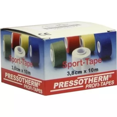 PRESSOTHERM Sporttape 3,8 cmx10 m blauw, 1 stuk