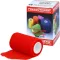 PRESSOTHERM Cohesief verband 8 cmx4 m rood, 1 stuk