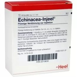 ECHINACEA INJEEL Ampullen, 10 stuks