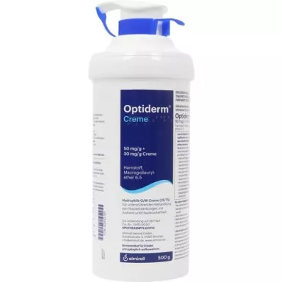 OPTIDERM Crème in dispenser, 500 g