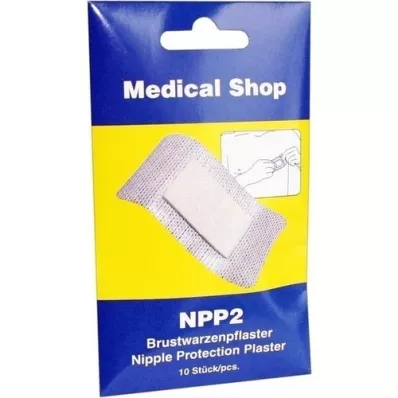 BRUSTWARZENPFLASTER NPP2, 10 st