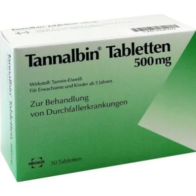 TANNALBIN Tabletten, 50 stuks