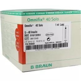 OMNIFIX Solo-insulinespray 1 ml U40, 100X1 ml