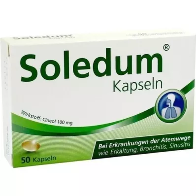 SOLEDUM 100 mg maagsapresistente capsules, 50 stuks SOLEDUM 100 mg maagsapresistente capsules, 50 stuks