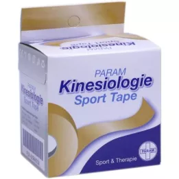 KINESIOLOGIE Sporttape 5 cmx5 m beige, 1 stuk