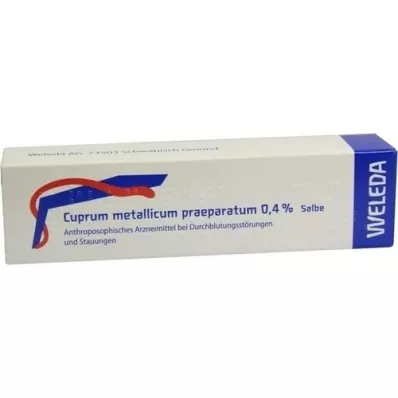 CUPRUM METALLICUM praep.0,4% zalf, 23 g CUPRUM METALLICUM praep.0,4% zalf, 23 g