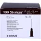 STERICAN Canules Luer-Lok 0,45x25 mm maat 18 bruin, 100 stuks
