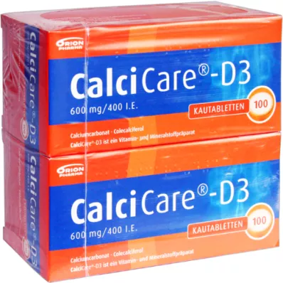 CALCICARE D3 kauwtabletten, 200 stuks CALCICARE D3 kauwtabletten, 200 stuks