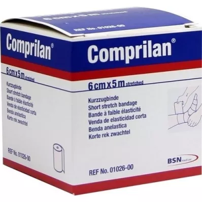 COMPRILAN elastisch verband 6 cmx5 m, 1 stuk