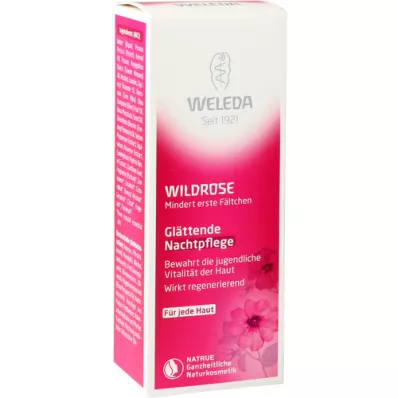 WELEDA Wildrose gladmakende nachtverzorging, 30 ml WELEDA Wildrose gladmakende nachtverzorging, 30 ml