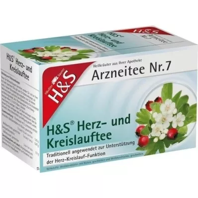 H&S cardiovasculaire theefilterzak, 20X2,0 g H&S cardiovasculaire theefilterzak, 20X2,0 g