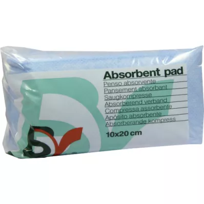 SAUGKOMPRESSEN niet-steriel 10x20 cm, 25 st SAUGKOMPRESSEN niet-steriel 10x20 cm, 25 st