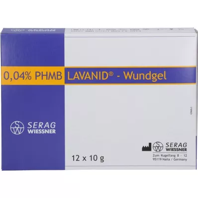 LAVANID Wondgel, 12X10 g LAVANID Wondgel, 12X10 g