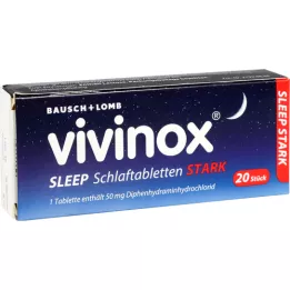 VIVINOX Slaapslaappillen sterk, 20 st