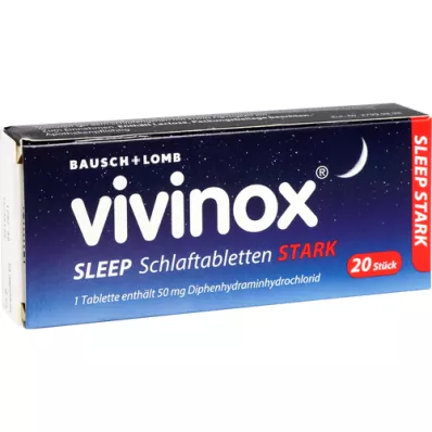 VIVINOX Slaapslaappillen sterk, 20 st VIVINOX Slaapslaappillen sterk, 20 st