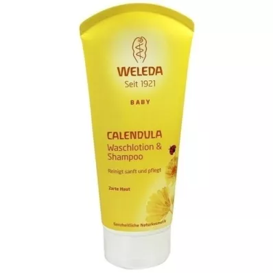 WELEDA Calendula waslotion & Shampoo, 200 ml WELEDA Calendula waslotion & Shampoo, 200 ml